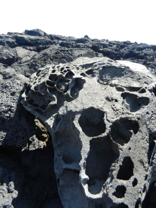 We also saw a lot of bizarr looking rocks ...