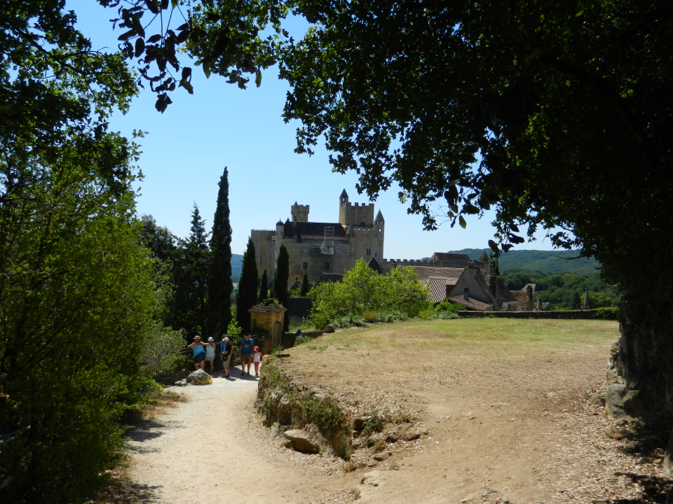 The castle from close up ...